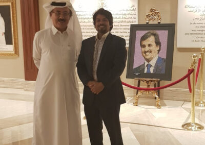 With H. E. Abdur Rahman alMulla, ambassador of Qatar 🇶🇦